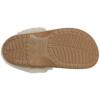 Crocs Unisex-Adult Classic Unfurgettable Clogs, Fuzzy Slippers(Sepia Suede)