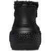 Crocs Unisex-Adult Stomp Lined Shorty Boots Ankle(Black/Black)
