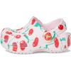 Crocs Unisex-Child Classic Graphic Clog(Pink Milk/Cherries)