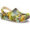 Crocs Unisex-Child Classic Graphic Clog(Tropical Print)