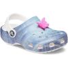 Crocs Unisex-Child Classic Graphic Clog(White/Multi Denim)