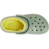 Crocs Unisex-Child Classic Lined Clog (Little Big Kid)(Moss)