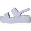 Crocs Women’s Brooklyn 4U Low Wedges, Platform Wedge Sandals for Women(Purple Moon)