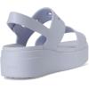 Crocs Women’s Brooklyn 4U Low Wedges, Platform Wedge Sandals for Women(Purple Moon)