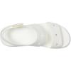 Crocs Women’s Brooklyn 4U Low Wedges, Platform Wedge Sandals for Women(White)