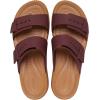 Crocs Women’s Brooklyn Buckle Low Wedge Sandal(Dark Clay)