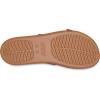 Crocs Women’s Brooklyn Buckle Low Wedge Sandal(Dark Clay)