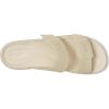 Crocs Women’s Brooklyn Buckle Low Wedges(Sandstone)