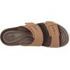Crocs Women’s Brooklyn Cork Buckle Sandals Wedge(Milk Chocolate)