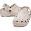 Crocs Women’s Classic Platform Clog(Off-white)