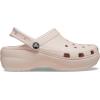 Crocs Women’s Classic Platform Clog(Off-white)