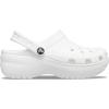 Crocs Women’s Classic Platform Clog(White)