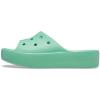 Crocs Women’s Classic Slide | Platform Sandals(Jade Stone)