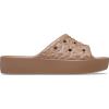 Crocs Women’s Classic Slide | Platform Sandals(Latte)