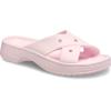 Crocs Women’s Cross Strap Sandals(Pink Milk)
