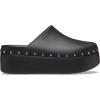 Crocs Women’s Dylan Platform Clog, Mule Platform Shoes for Women(Black Studded)