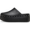 Crocs Women’s Dylan Platform Clog, Mule Platform Shoes for Women(Black Studded)