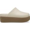Crocs Women’s Dylan Platform Clog, Mule Platform Shoes for Women(Frappe/Latte)