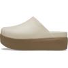 Crocs Women’s Dylan Platform Clog, Mule Platform Shoes for Women(Frappe/Latte)