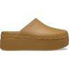 Crocs Women’s Dylan Platform Clog, Mule Platform Shoes for Women(Umber)