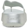Crocs Women’s Getaway Platform Sandals(Silver)