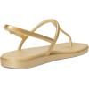 Crocs Women’s Miami Thong Sandal Flat(Metallic Gold)