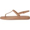 Crocs Women’s Miami Thong Sandal Flat(Milk Chocolate)