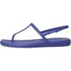 Crocs Women’s Miami Thong Sandal Flat(Sapphire)