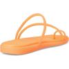 Crocs womens Miami Toe Loop Sandal(Orangesicle)