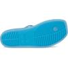 Crocs womens Miami Toe Loop Sandal(Tinted Glass)