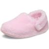 Crocs Kids’ Classic Cozzzy Slippers(Pink Milk)
