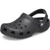Crocs Kids’ Classic Glitter Clog(Black Glitter)