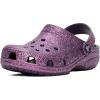 Crocs Kids’ Classic Glitter Clog(Dark Iris/Multi)