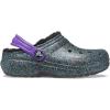 Crocs Kid’s Classic Lined Glitter Clog(Starry Skies Glitter)