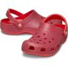 Crocs Unisex Adult Classic Glitter Clog(Cherry Red)