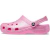 Crocs Unisex Adult Classic Glitter Clog(Taffy Pink/Glitter)