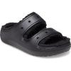 Crocs Unisex Classic Cozzzy Sandal(Black/Black)