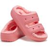 Crocs Unisex Classic Cozzzy Sandal(Hot Blush)