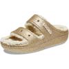 Crocs Unisex Classic Cozzzy Sandal(Multi/Gold)