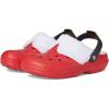 Crocs Unisex-Adult Classic Holiday Lined Clogs(Varsity Red/Multi)