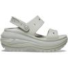 Crocs Unisex-Adult Classic Mega Crush Sandal | Platform Sandals(Elephant)