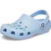 Crocs Unisex-Child Classic Graphic Clog(Blue Calcite/Stars & Moon)