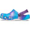 Crocs Unisex-Child Classic Graphic Clog(Multi/Tie-dye)