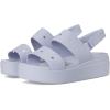 Crocs Women’s Brooklyn 4U Low Wedges, Platform Wedge Sandals for Women(Purple Moon)