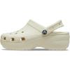 Crocs Women’s Classic Platform Clog(Bone)