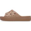 Crocs Women’s Classic Slide | Platform Sandals(Latte)