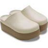 Crocs Women’s Dylan Platform Clog, Mule Platform Shoes for Women(Frappe/Latte)