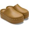 Crocs Women’s Dylan Platform Clog, Mule Platform Shoes for Women(Umber)