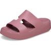 Crocs Women’s Getaway Platform H-Strap Wedge Sandals(Cassis)