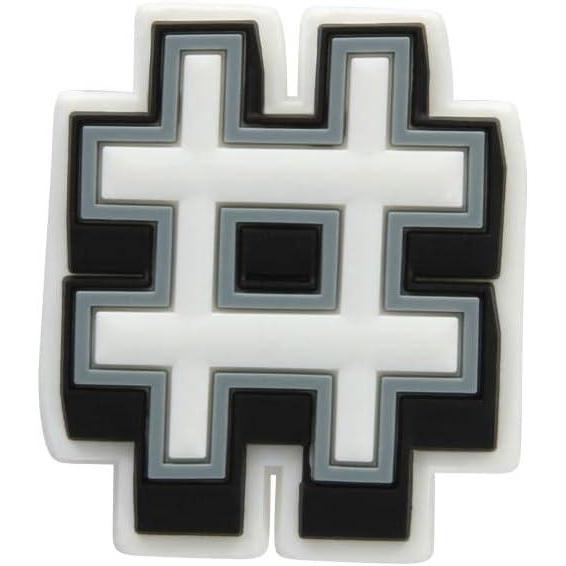 imageCrocs Jibbitz LetterHashtag
